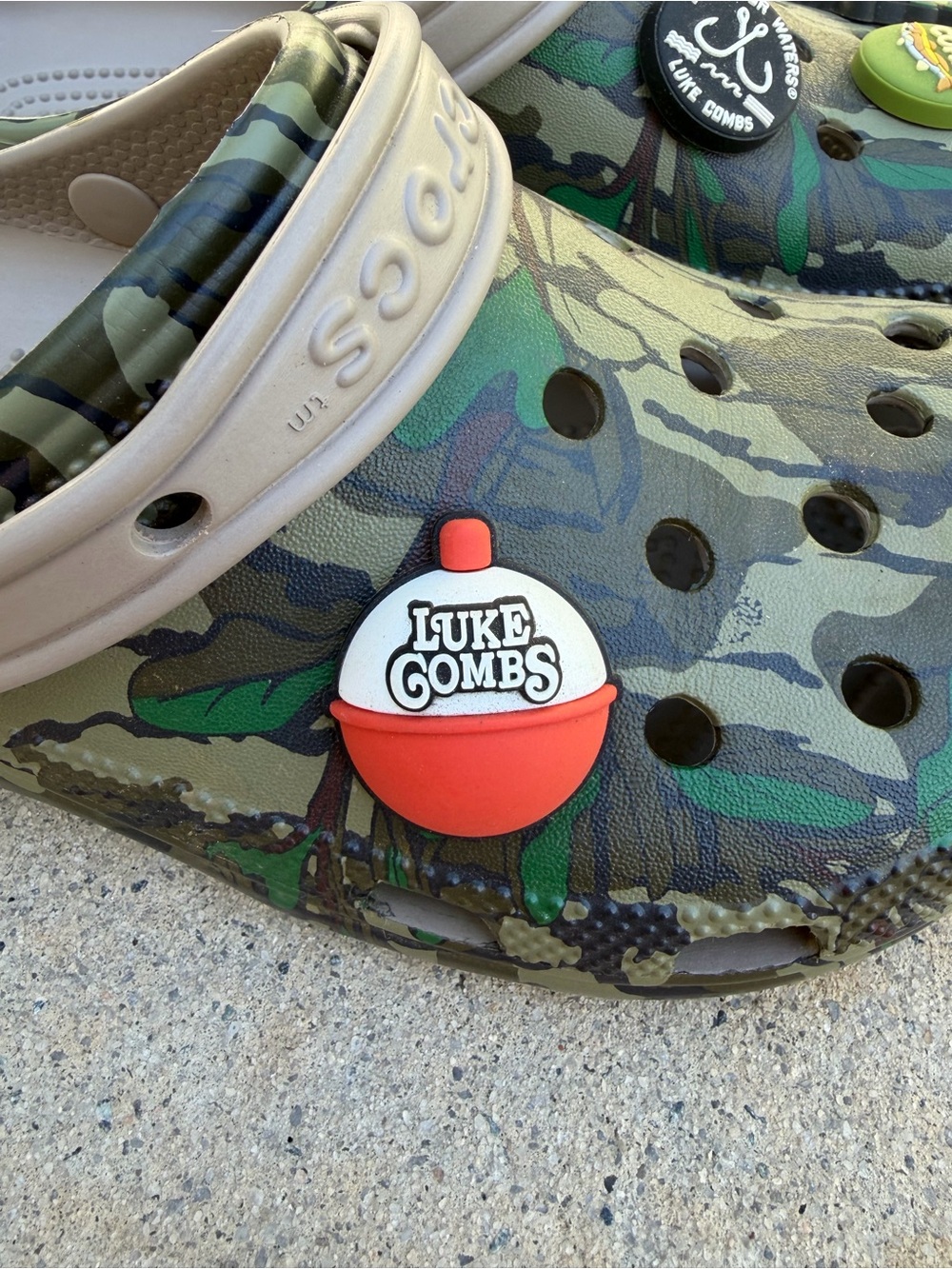 LUKE COMBS Croc Charm Jibbitz